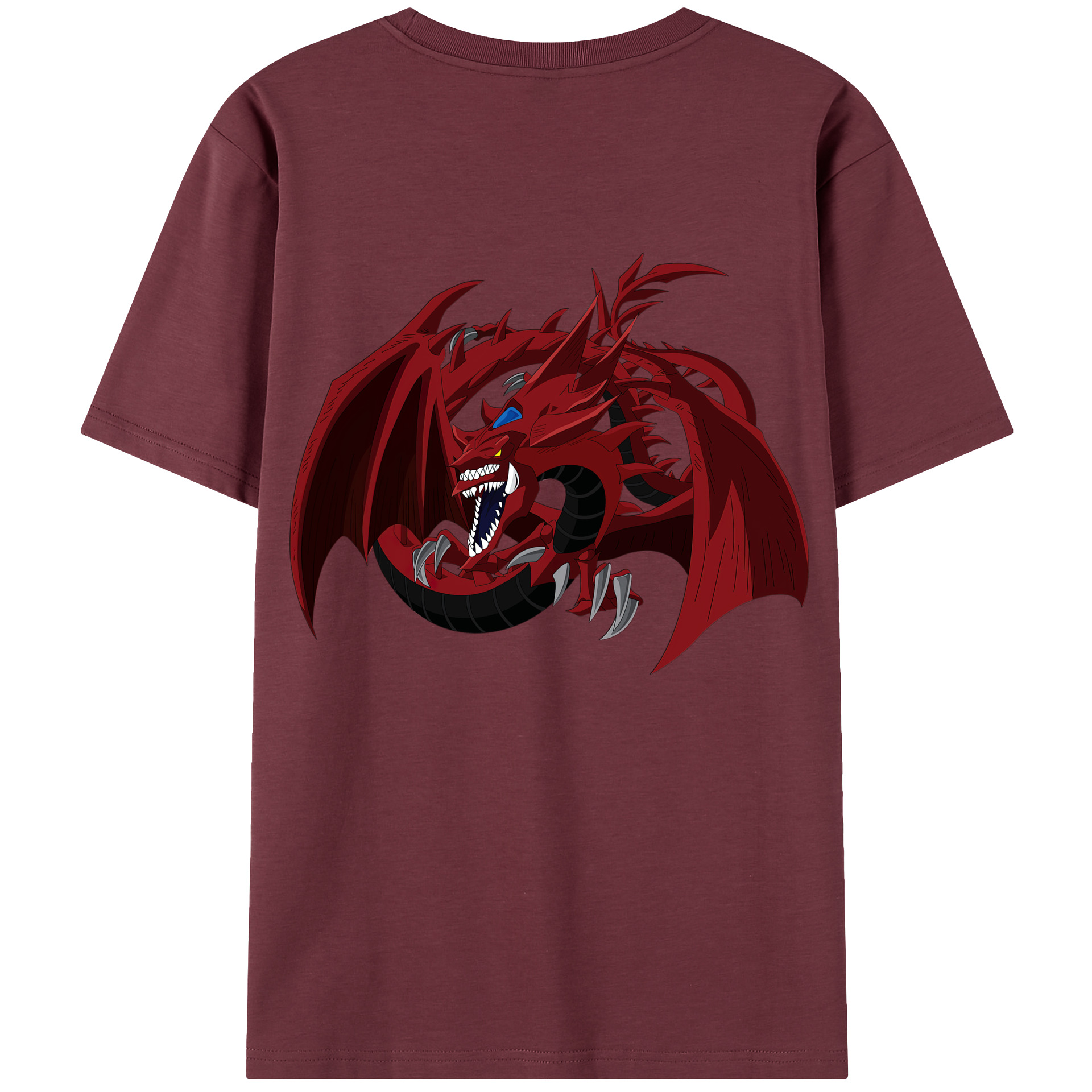 （画像用） 遊☆戯☆王 Yu-Gi-Oh! 綿100％半袖Tシャツ（背面プリント）